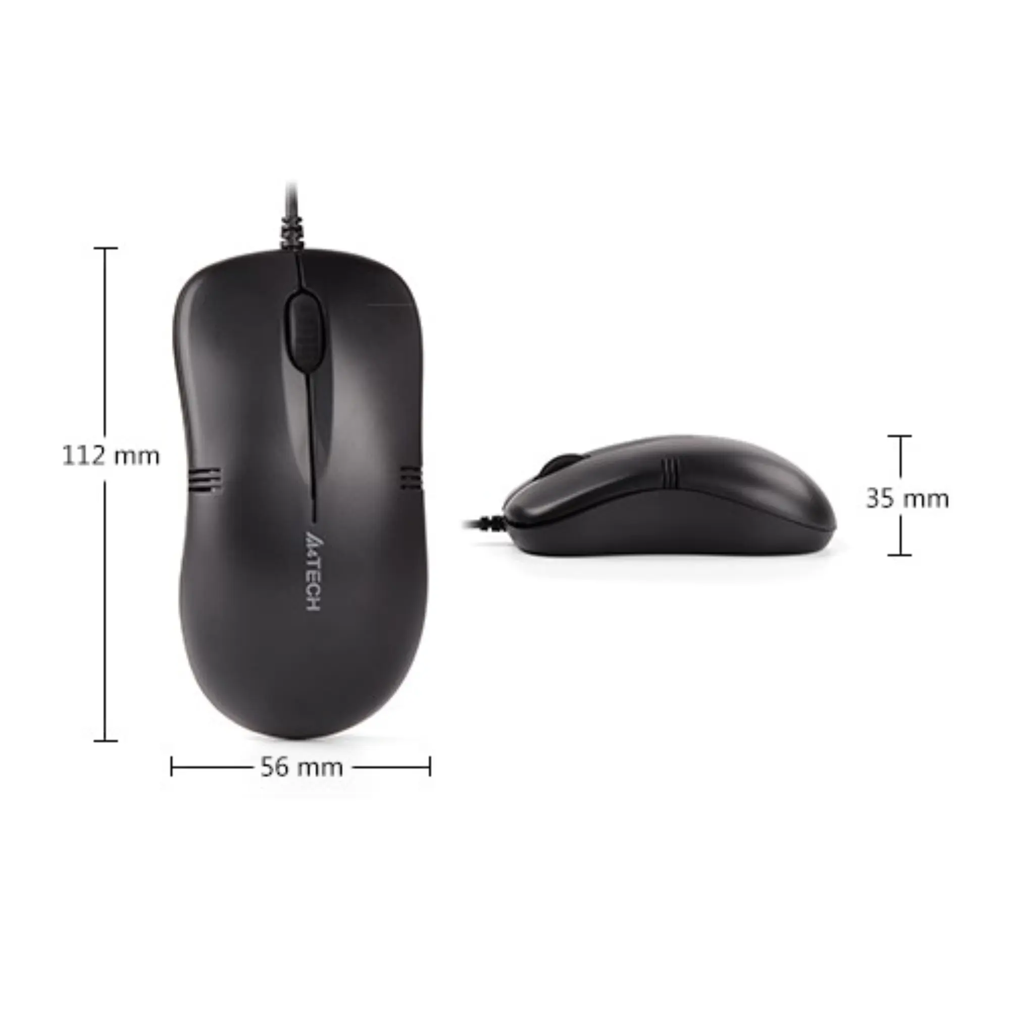 Купить Мышь A4Tech OP-560NUS USB Black_ - фото 6