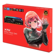 Купить Модуль памяти ADATA XPG Spectrix D41 RGB Tungsten Gray DDR4-3600 32GB (2x16GB) (AX4U360016G18I-DT41) - фото 4