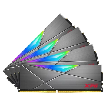 Купить Модуль памяти ADATA XPG Spectrix D50 RGB Tungsten Gray DDR4-3600 64GB (4x16GB) (AX4U360016G18I-QCTG50) - фото 1