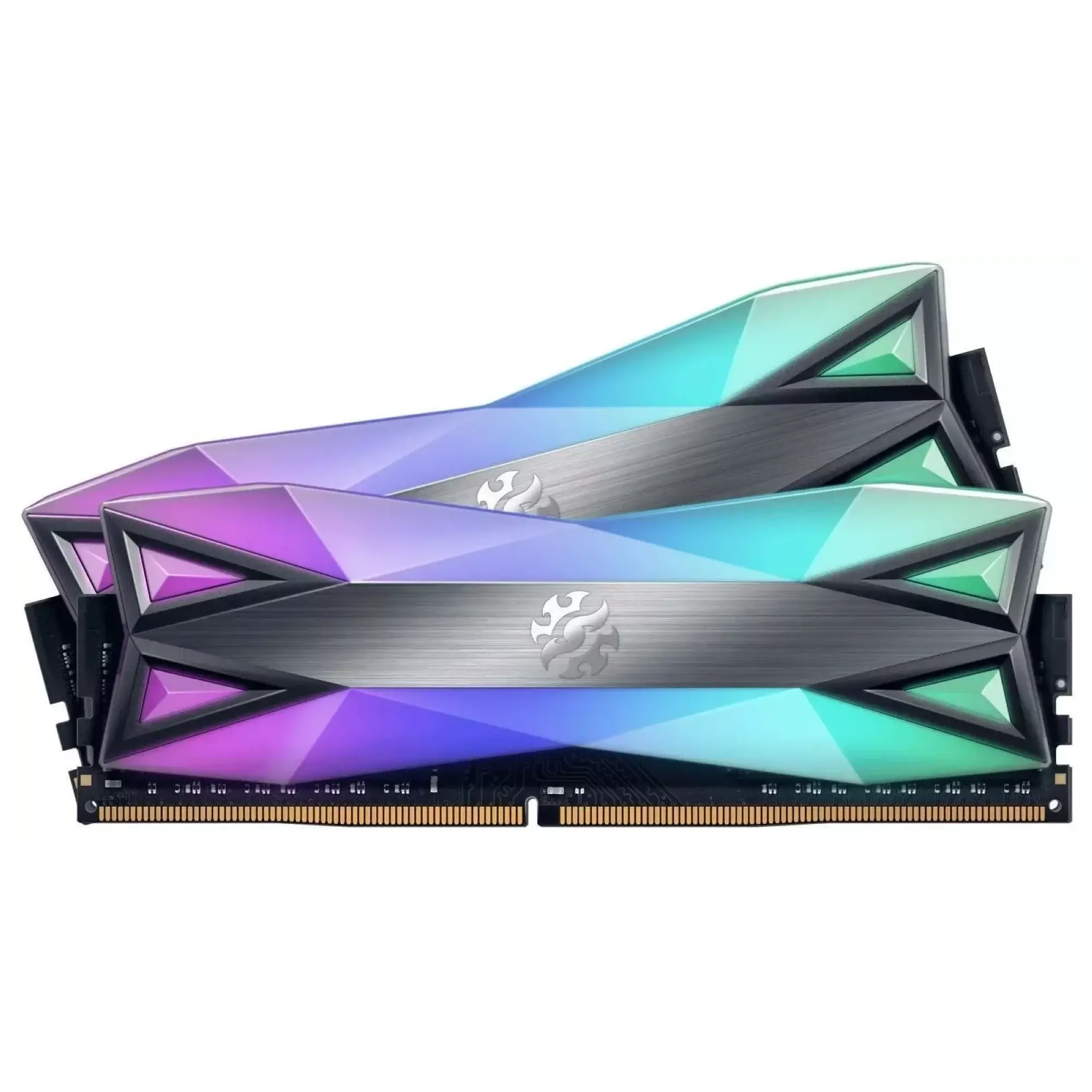 Купить Модуль памяти ADATA XPG Spectrix D60G RGB Tungsten Gray DDR4-3600 16GB (2x8GB) (AX4U36008G18I-DT60) - фото 1