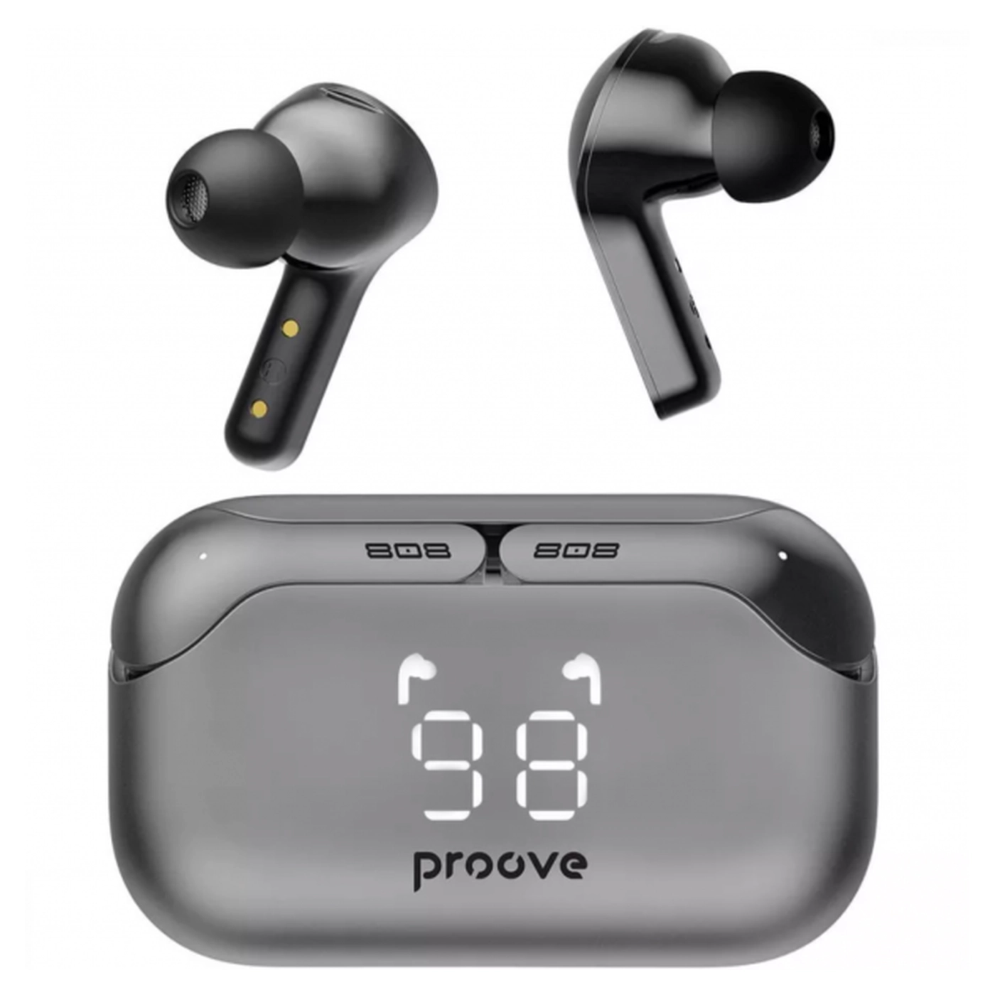 Купить Беспроводные наушники Proove 808 Power TWS Gray (TW8800010002) - фото 1