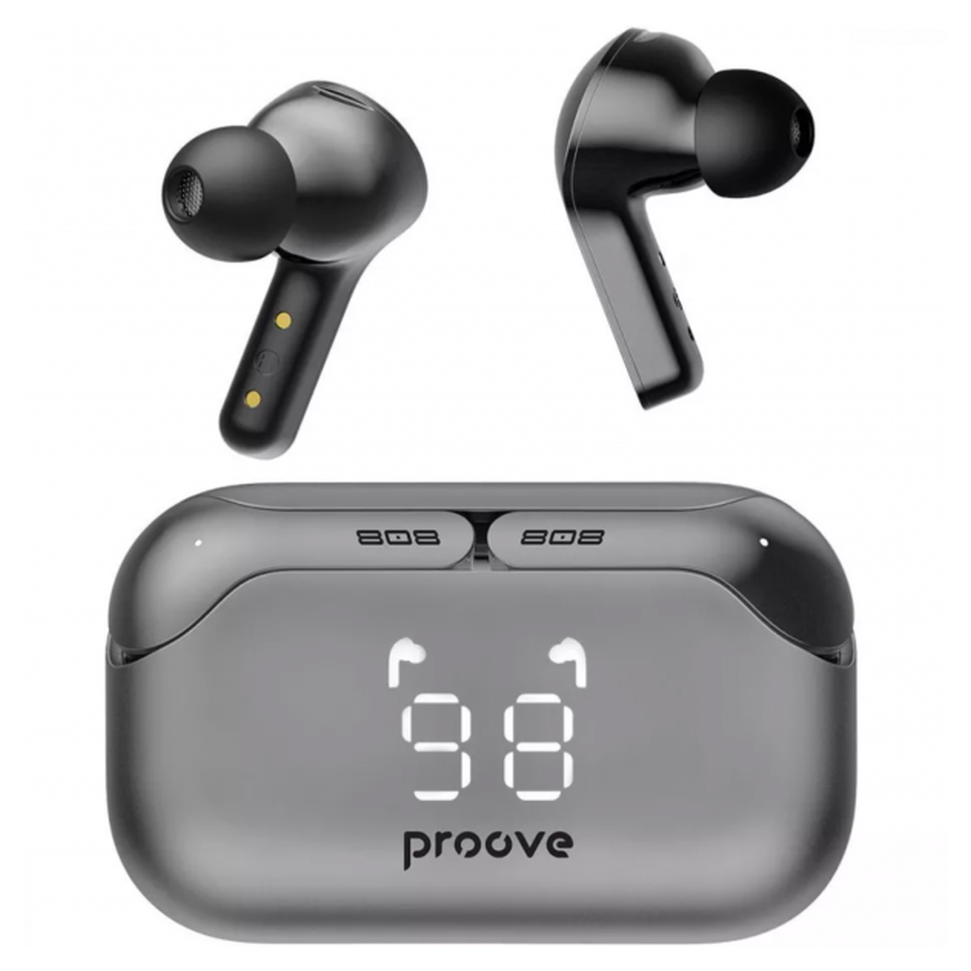 Купить Беспроводные наушники Proove 808 Power TWS Gray (TW8800010002) - фото 1