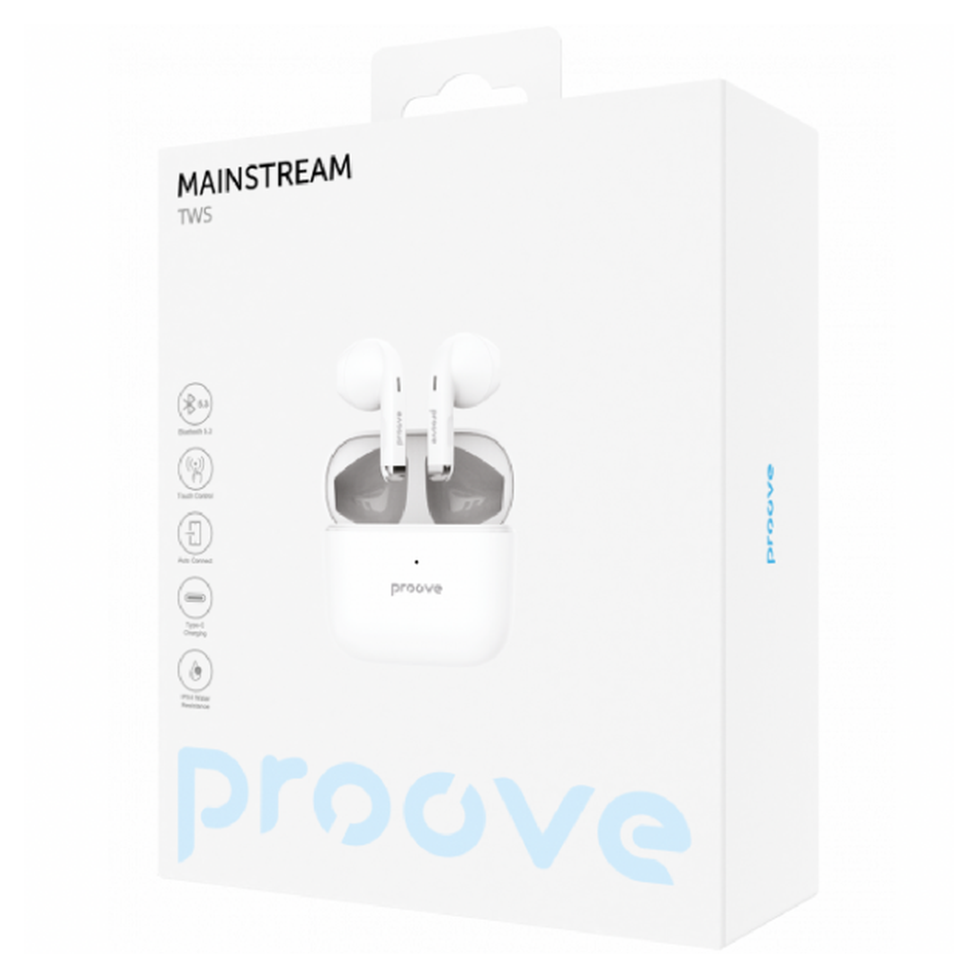 Купить Беспроводные наушники Proove Mainstream TWS White (TWMS00010002) - фото 6