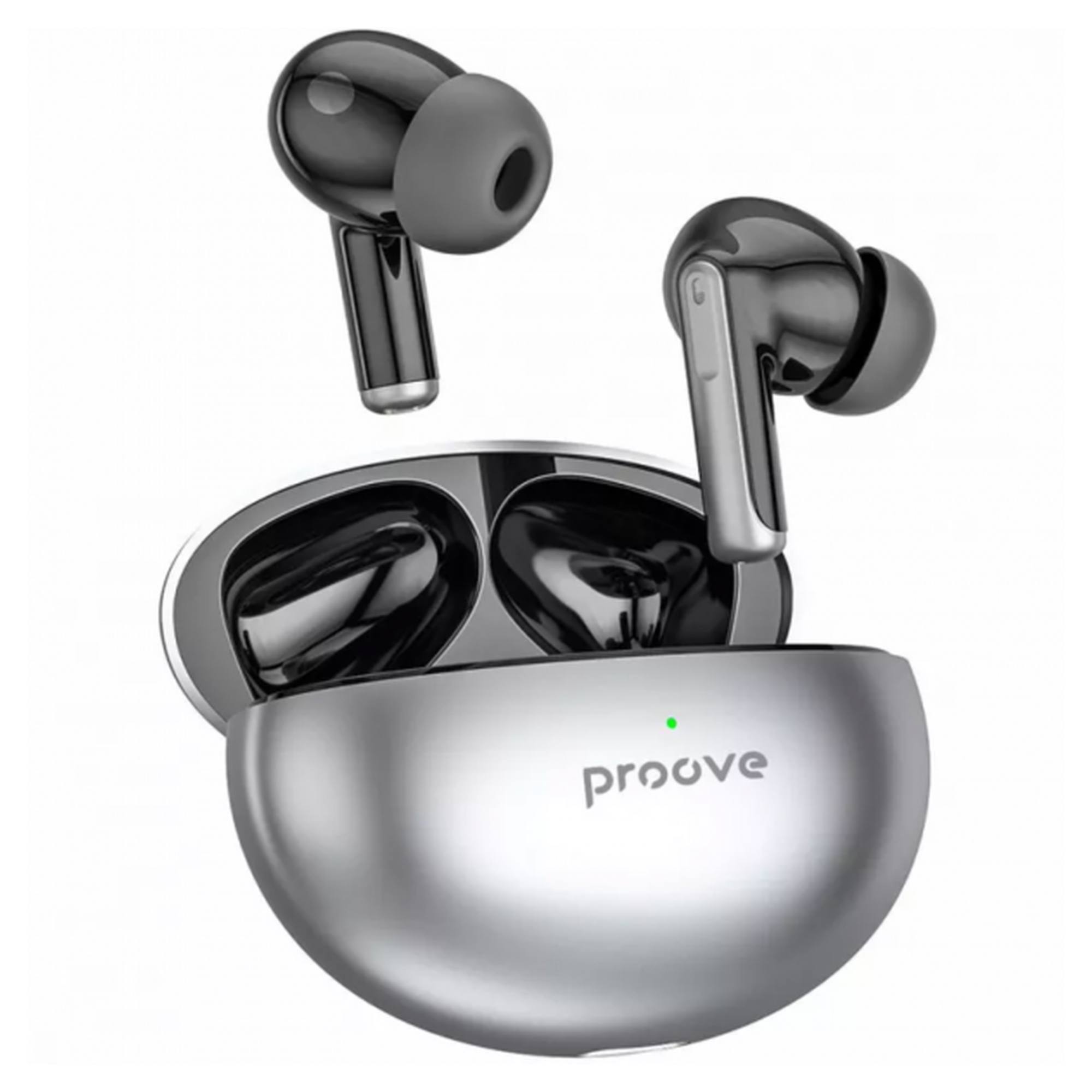 Купить Беспроводные наушники Proove Thunder Buds TWS with ANC Gray (TWTB00010003) - фото 2