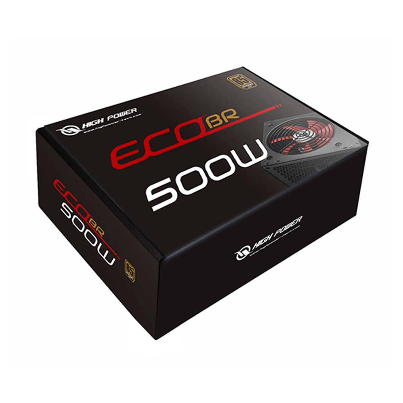 Купити Блок живлення HighPower 500W Eco II BR500 80+ Bronze (HPE-500BR-A12S) - фото 4