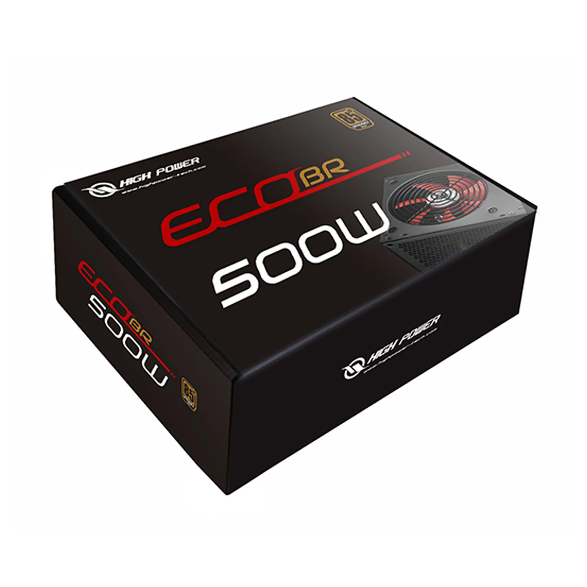 Купити Блок живлення HighPower 500W Eco II BR500 80+ Bronze (HPE-500BR-A12S) - фото 4