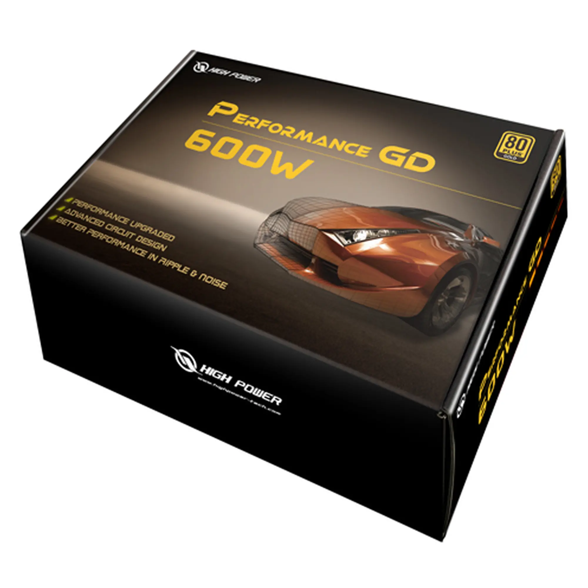 Купити Блок живлення HighPower 600W PG-600 80+ GOLD (HP1-J600GD-F12S) - фото 4