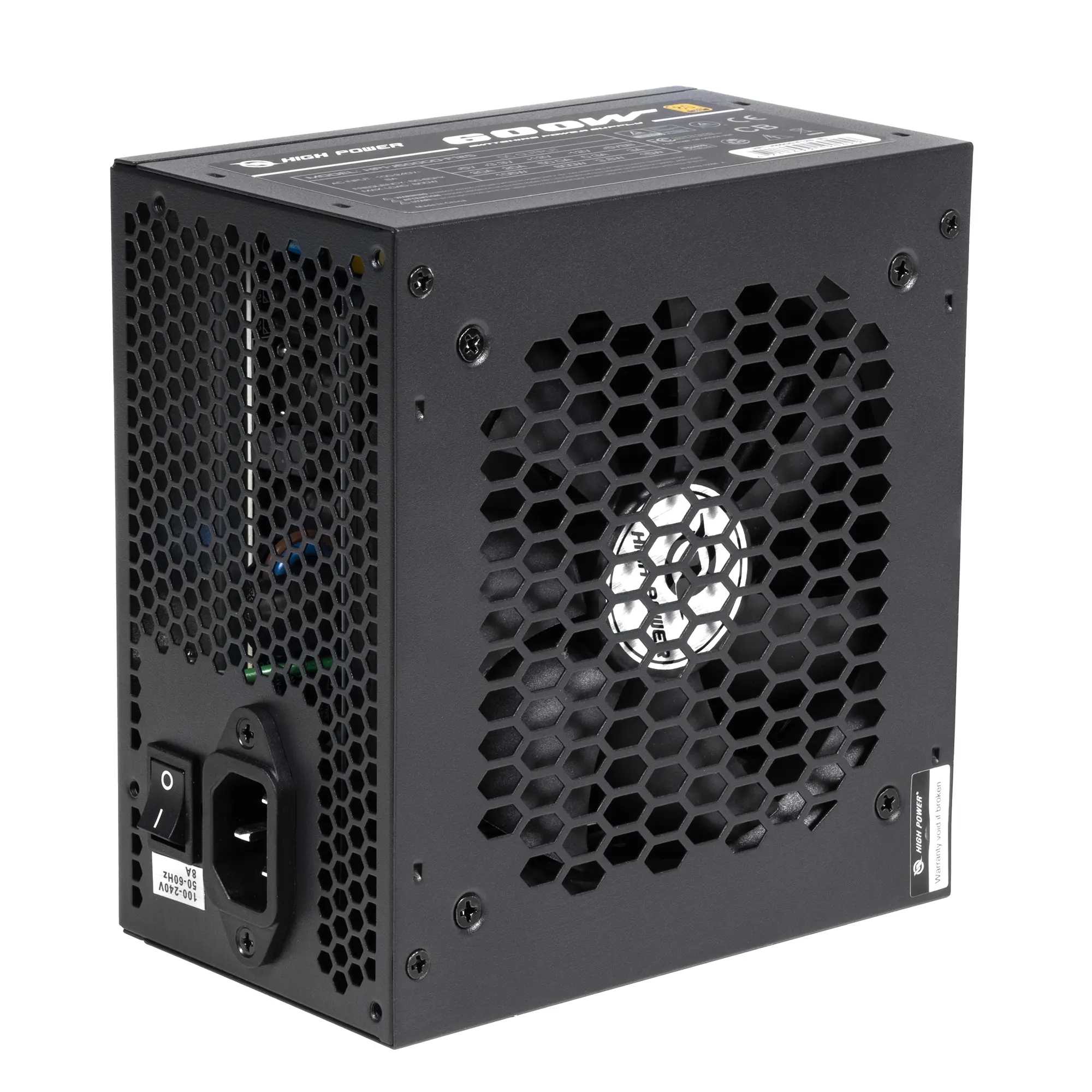 Купити Блок живлення HighPower 600W PG-600 80+ GOLD (HP1-J600GD-F12S) - фото 1