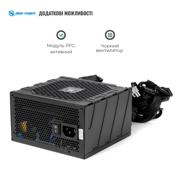 Купить Блок питания HighPower 750W EP-750DD 80+ Bronze (HP1-M750BR-H12S) - фото 5