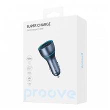 Купити Автомобільний зарядний пристрій Proove Super Charge 130W (2 Type-C + USB) (ACSC13120004) - фото 5