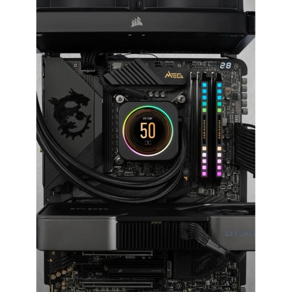 Купить Модуль памяти Corsair Dominator Platinum RGB Black DDR5-6400 32GB (2x16GB) (CMT32GX5M2B6400C32) - фото 7