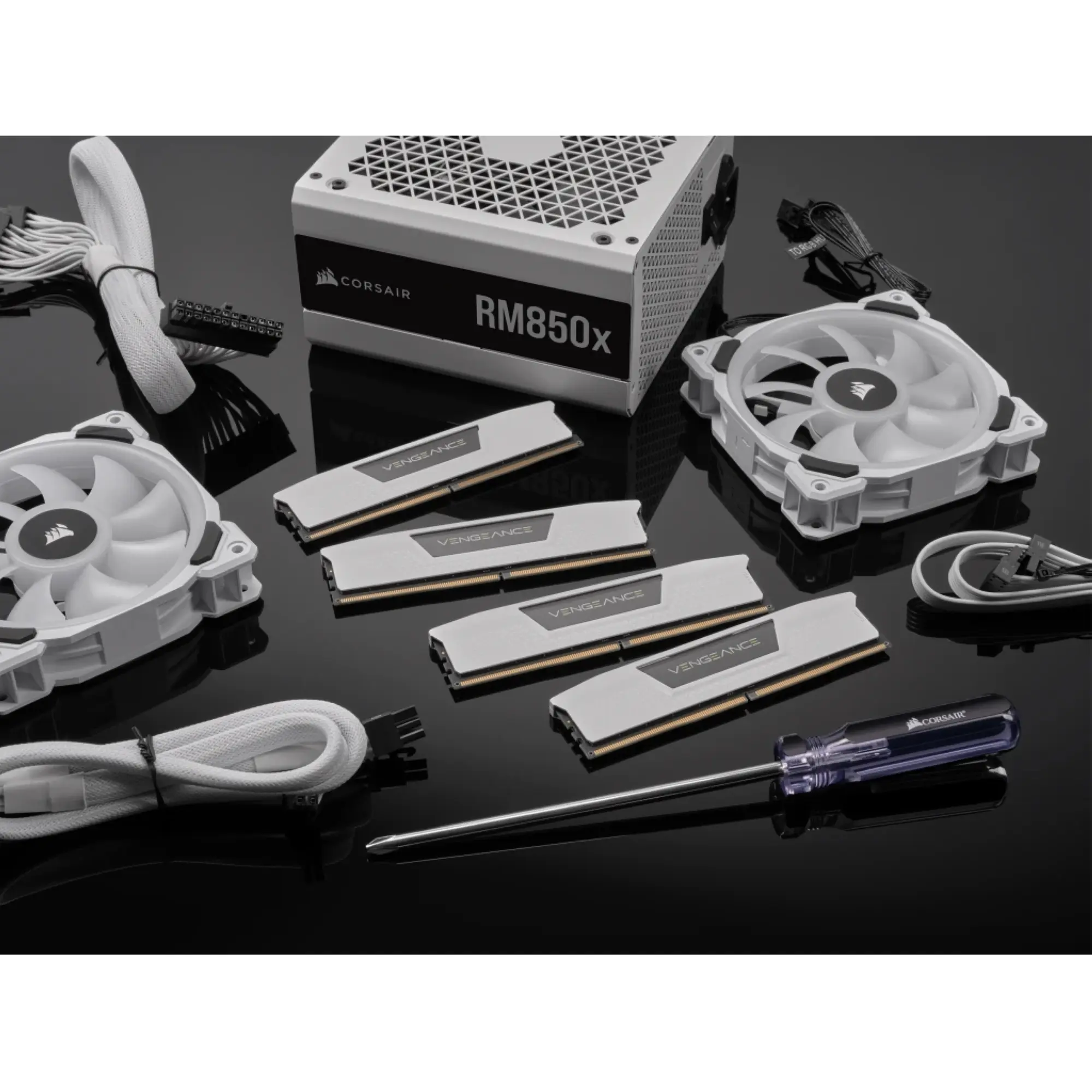 Купить Модуль памяти Corsair Vengeance White DDR5-5200 64GB (2x32GB) (CMK64GX5M2B5200C40W) - фото 5