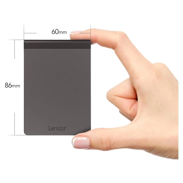Купить SSD диск Lexar SL200 2TB USB Type-C (LSL200X002T-RNNNG) - фото 5