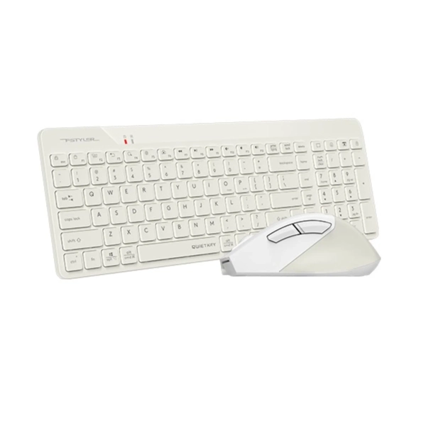 Купити Комплект A4Tech Fstyler FG2400 Air Wireless Beige - фото 3