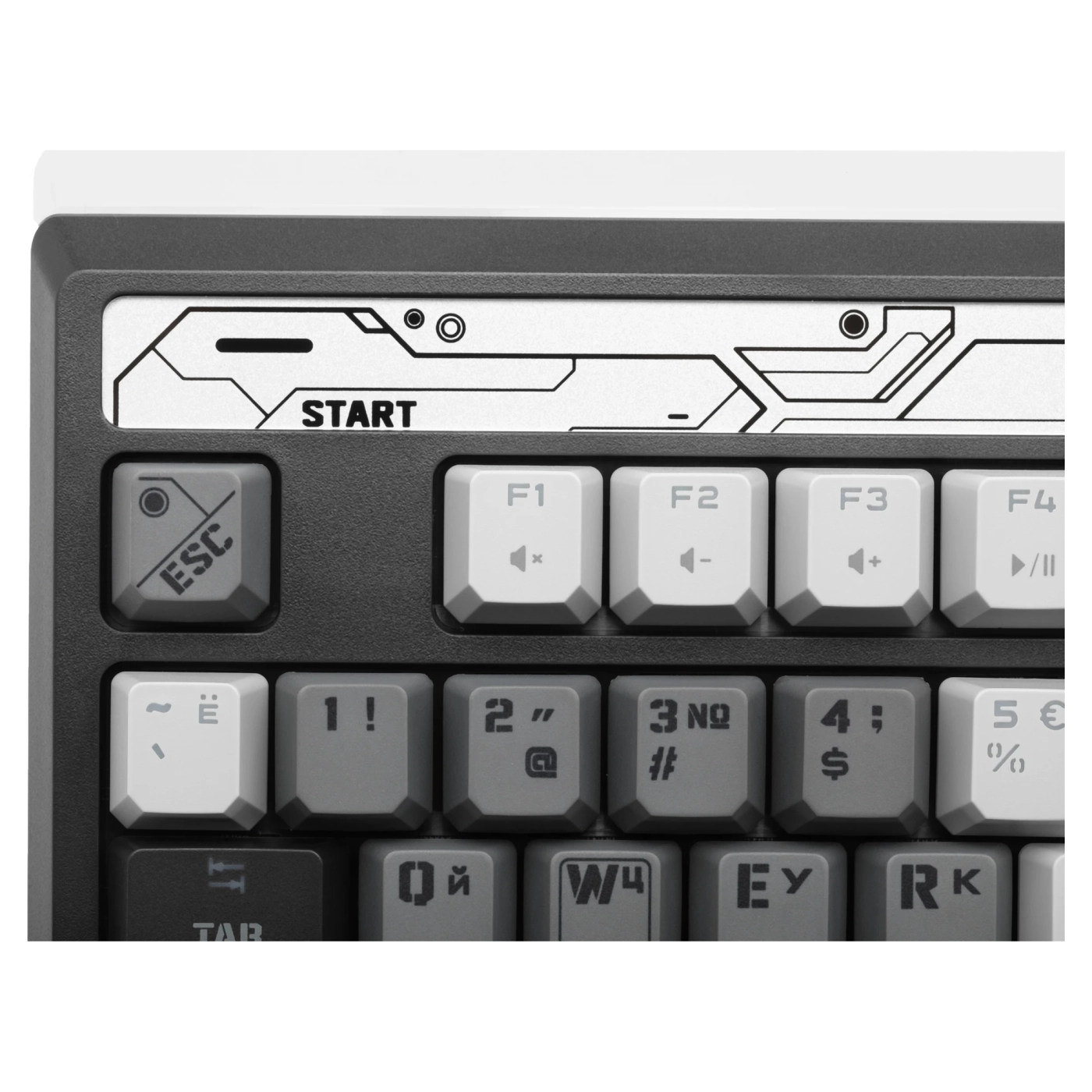 Купити Клавіатура A4Tech Bloody B950 RGB Warrior Grey - фото 4