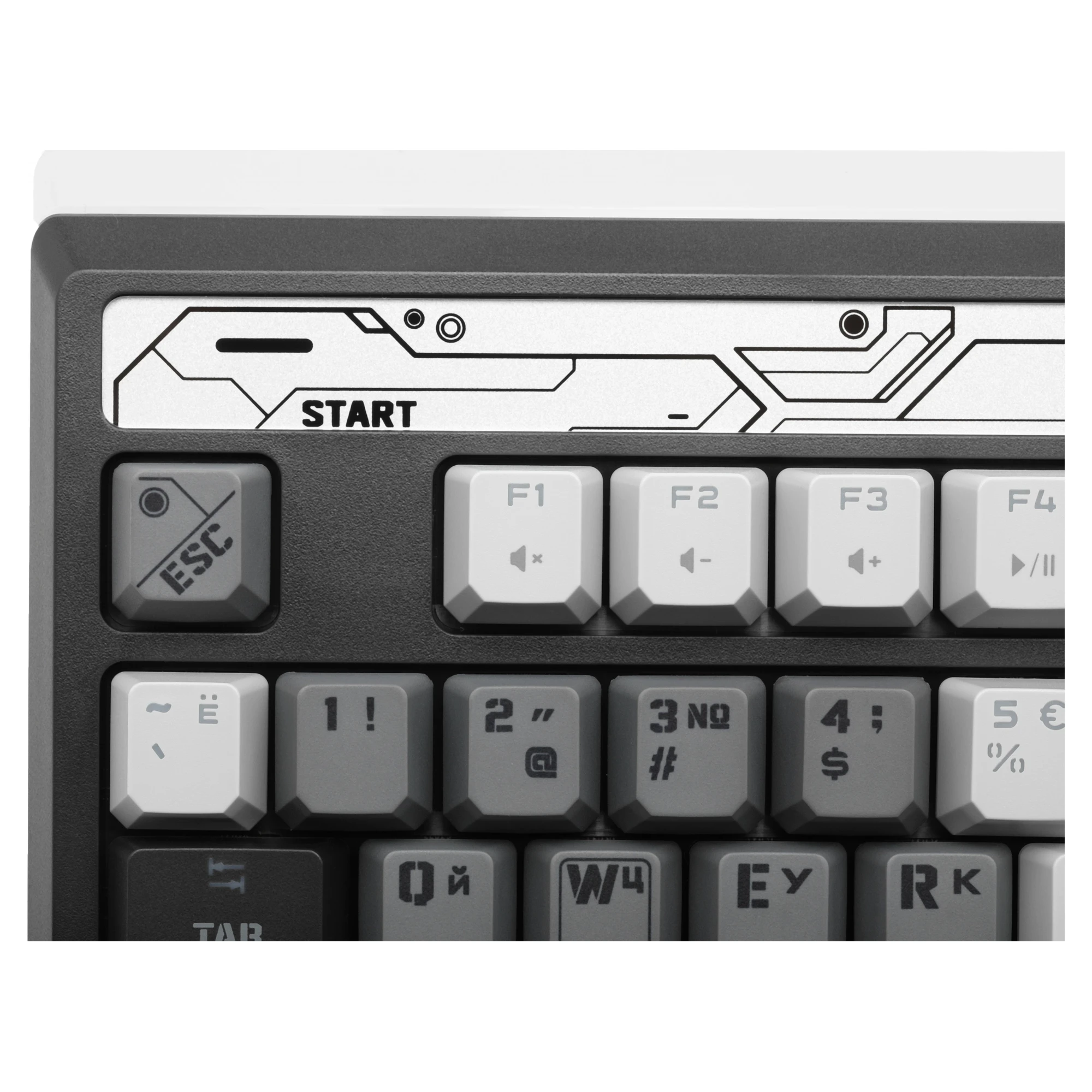 Купити Клавіатура A4Tech Bloody B950 RGB Warrior Grey - фото 4