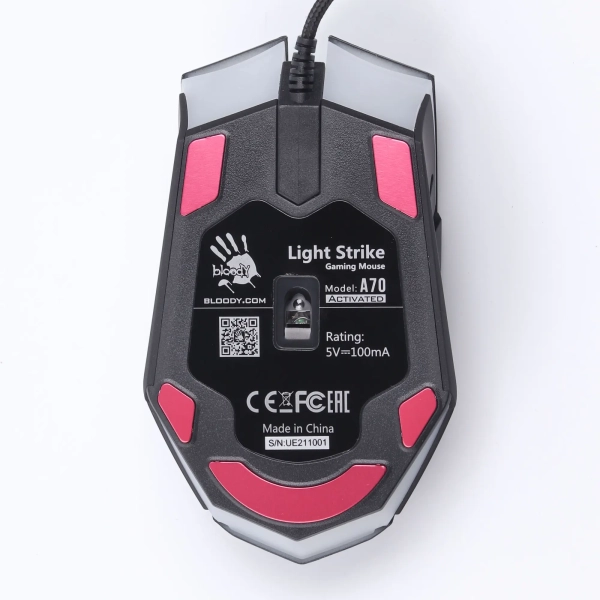 Купить Мышь A4Tech Bloody A70A USB Matte Black - фото 6