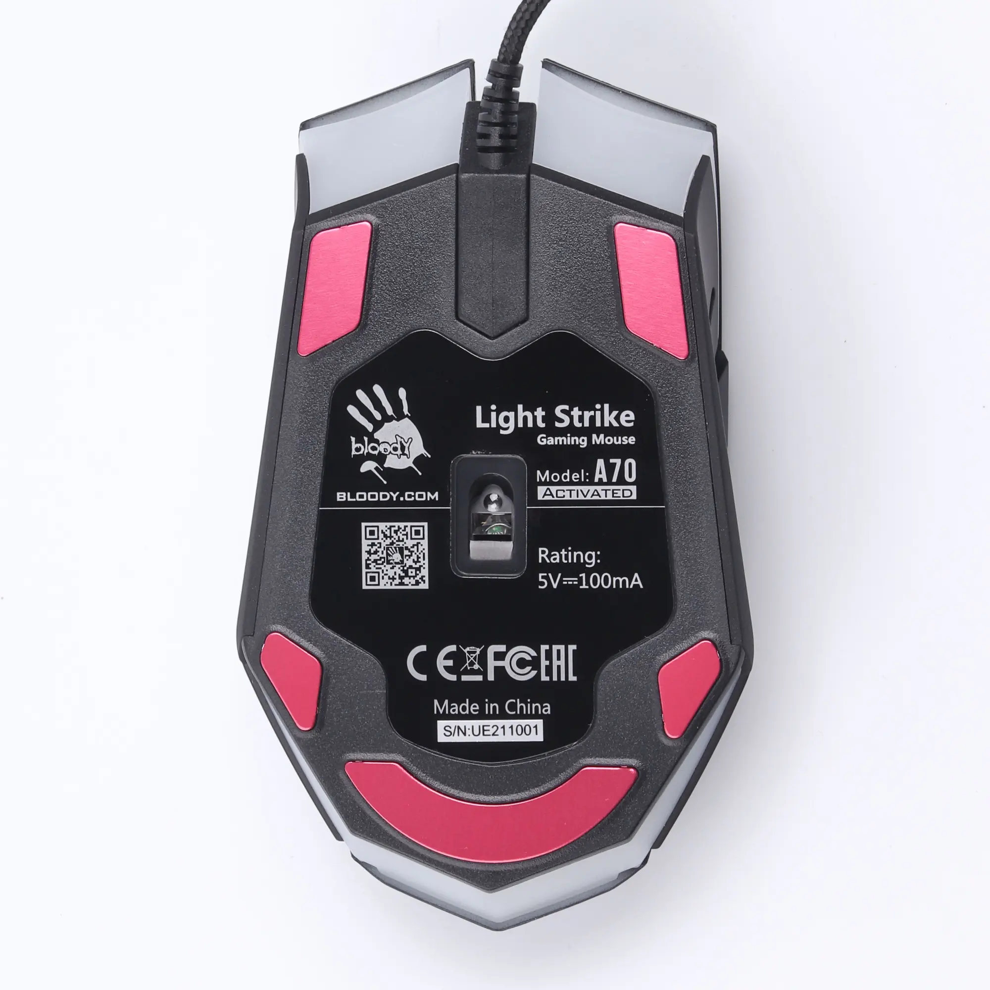 Купить Мышь A4Tech Bloody A70A USB Matte Black - фото 6