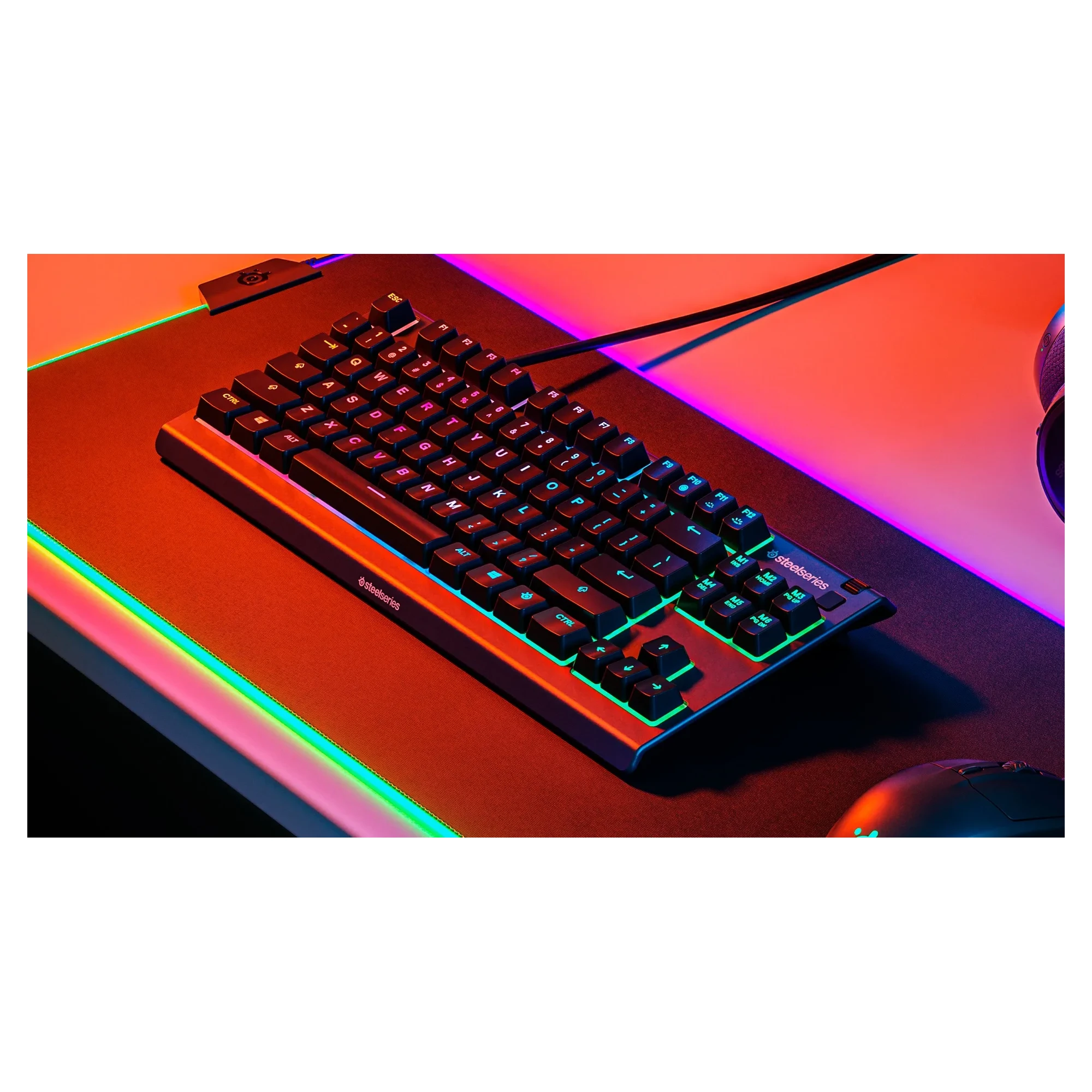 Купить Клавиатура STEELSERIES APEX 3 TKL ENG/RUS/UA (SS64817) - фото 7