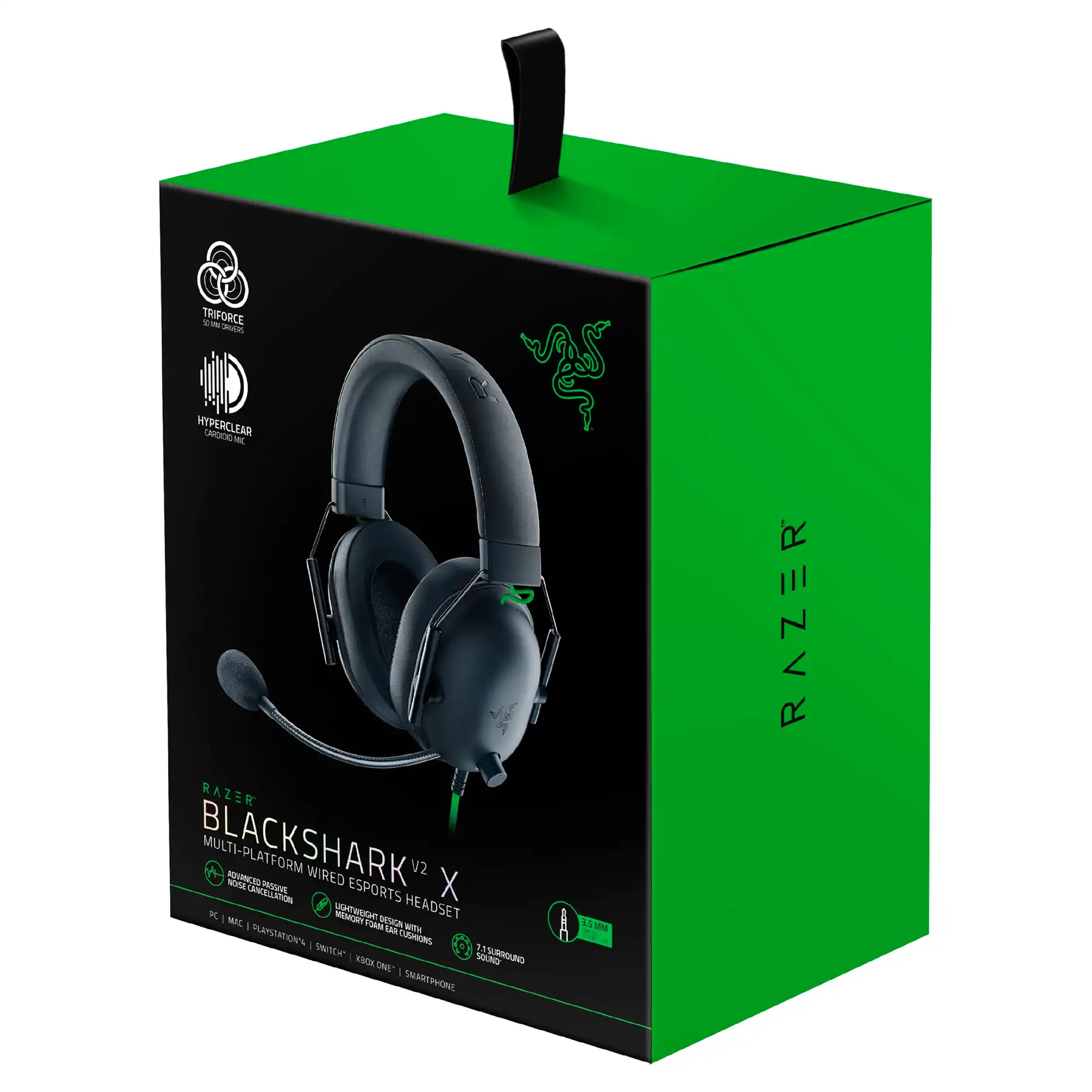 Купити Гарнітура RAZER Blackshark V2 X Black (RZ04-03240100-R3M1) - фото 6