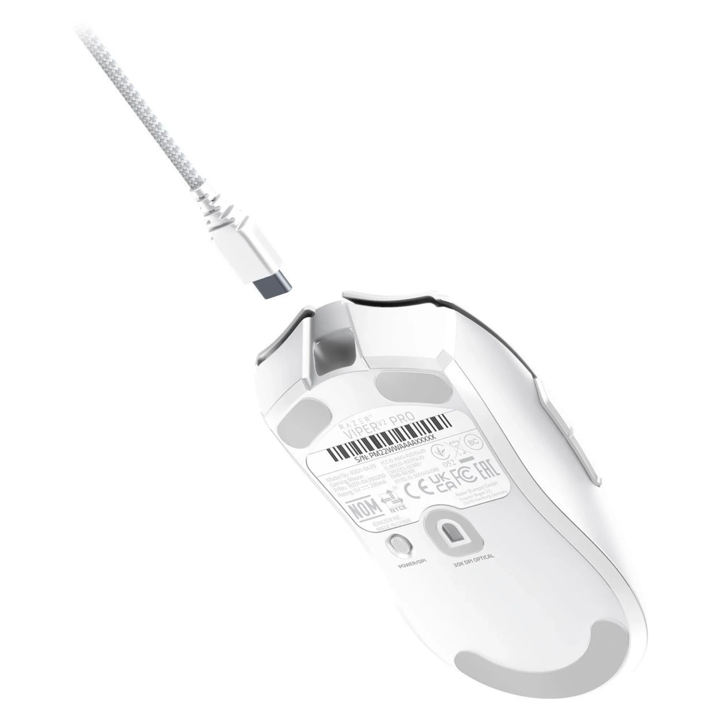Купить Мышь RAZER Viper V2 PRO Wireless White (RZ01-04390200-R3G1) - фото 5