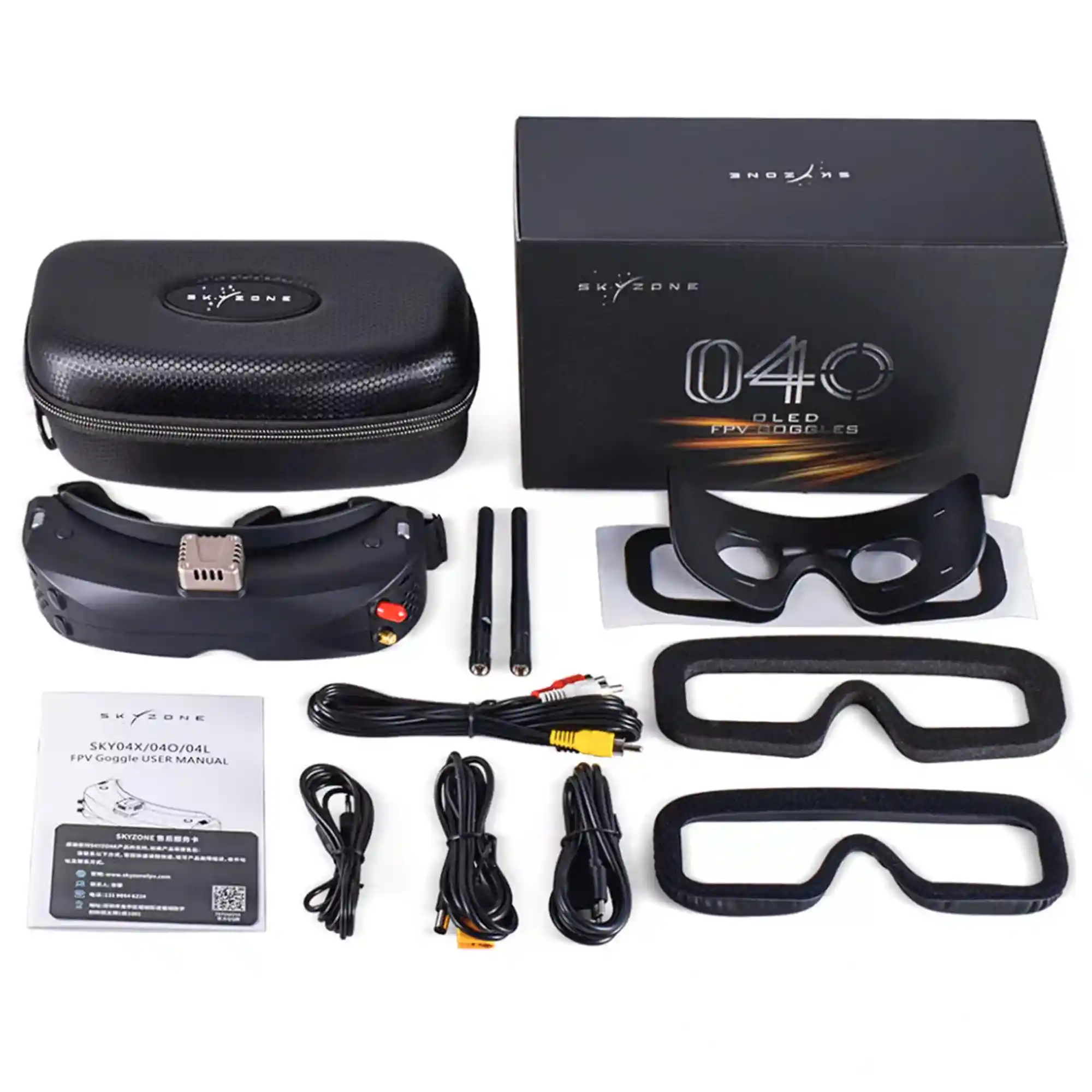 Купити Окуляри FPV SKYZONE SKY04O PRO OLED Black (SKY04OPRO) - фото 7