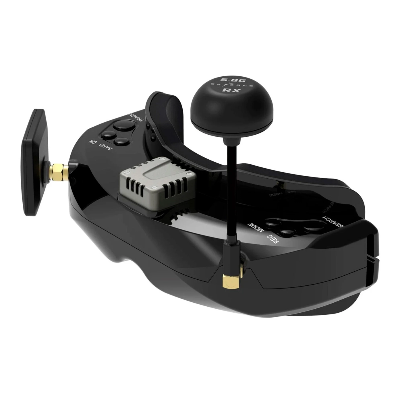 Купити FPV-окуляри Skyzone SKY02O для дронів з антеною і дисплеєм, професійний приймач відеосигналу, замовити в ARTLINE