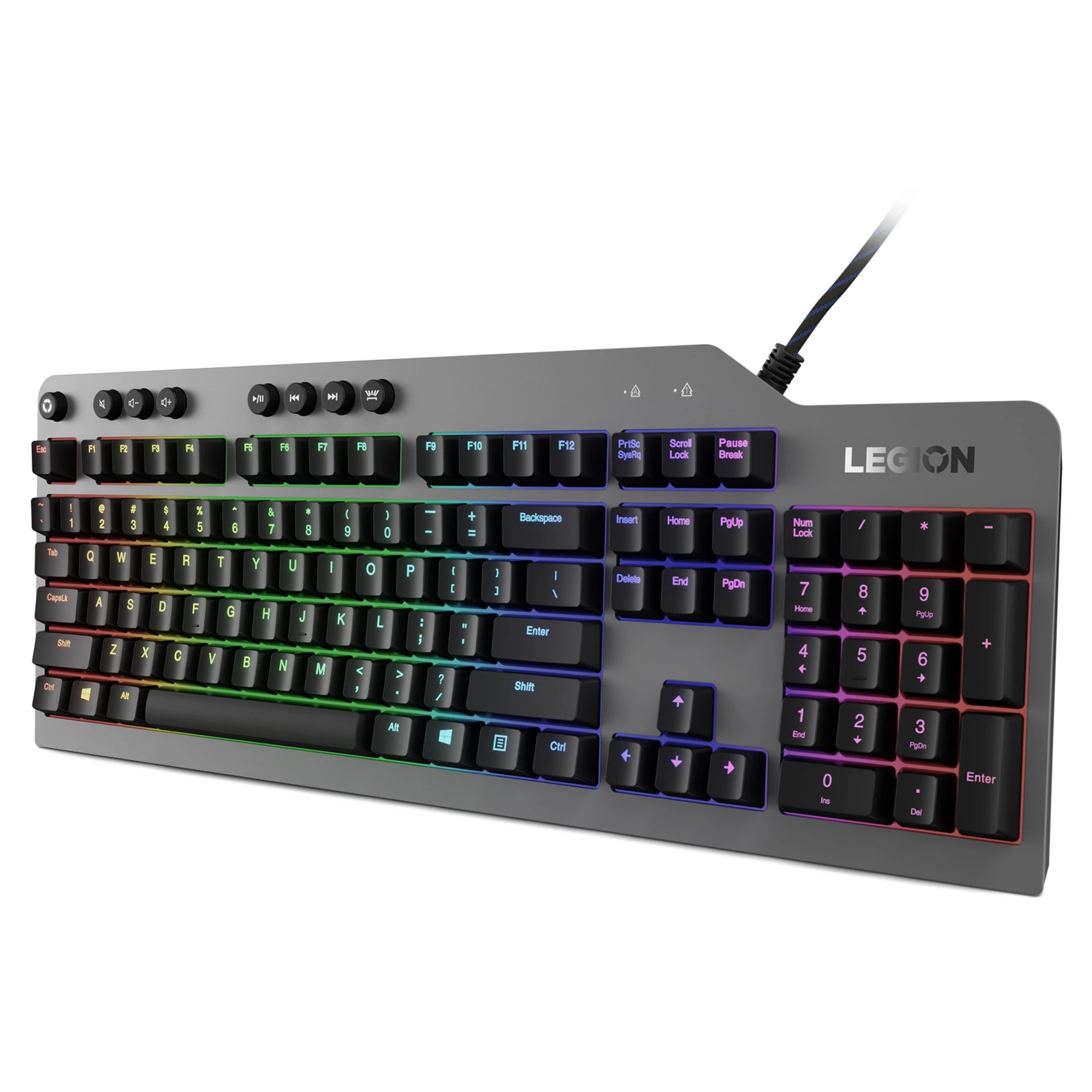 Купити Клавіатура Lenovo Legion K500 RGB KB UKR (GY41L16650) - фото 5