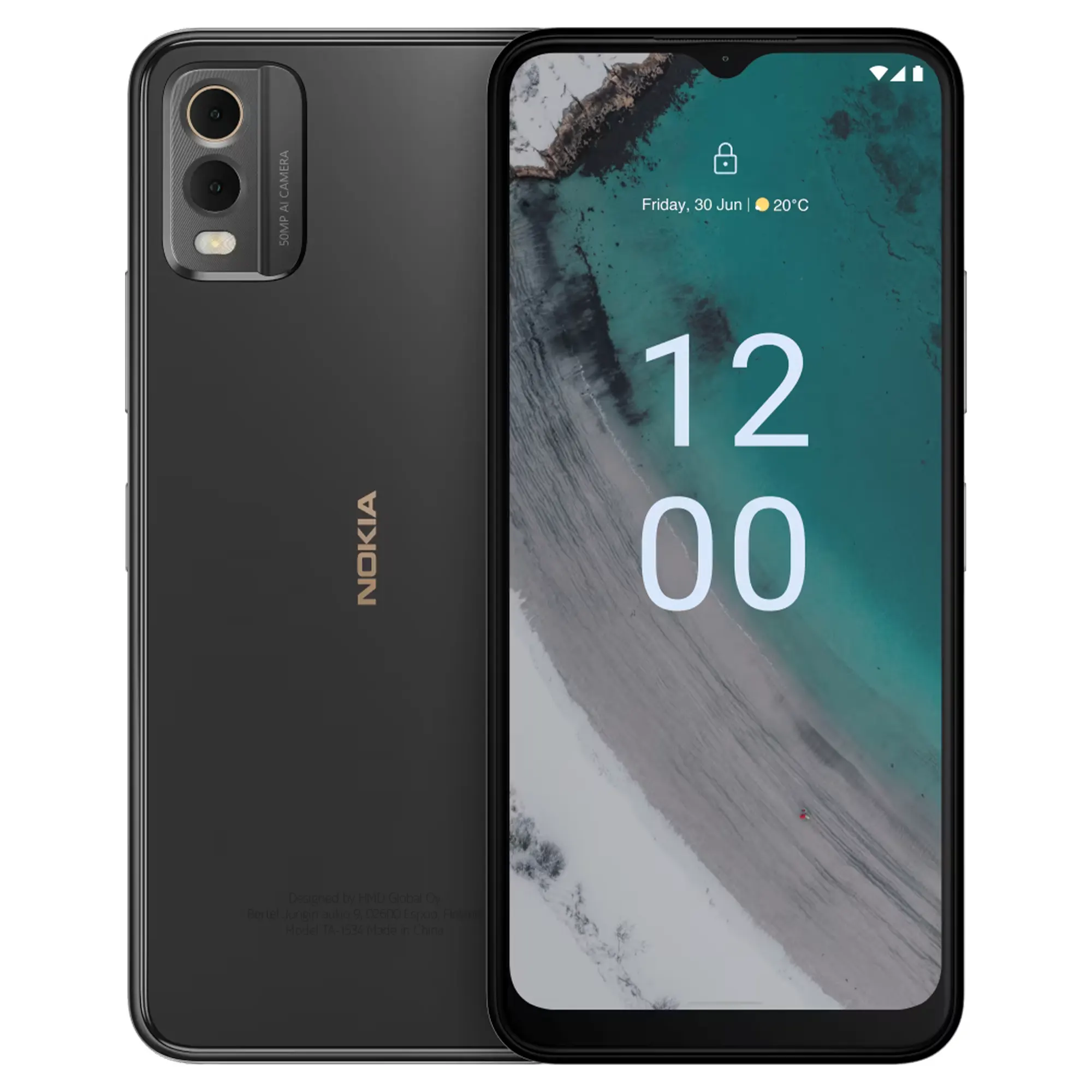 Купити Смартфон Nokia C32 4/64Gb DS Charcoal (SP01Z01Z3050Y) - фото 1