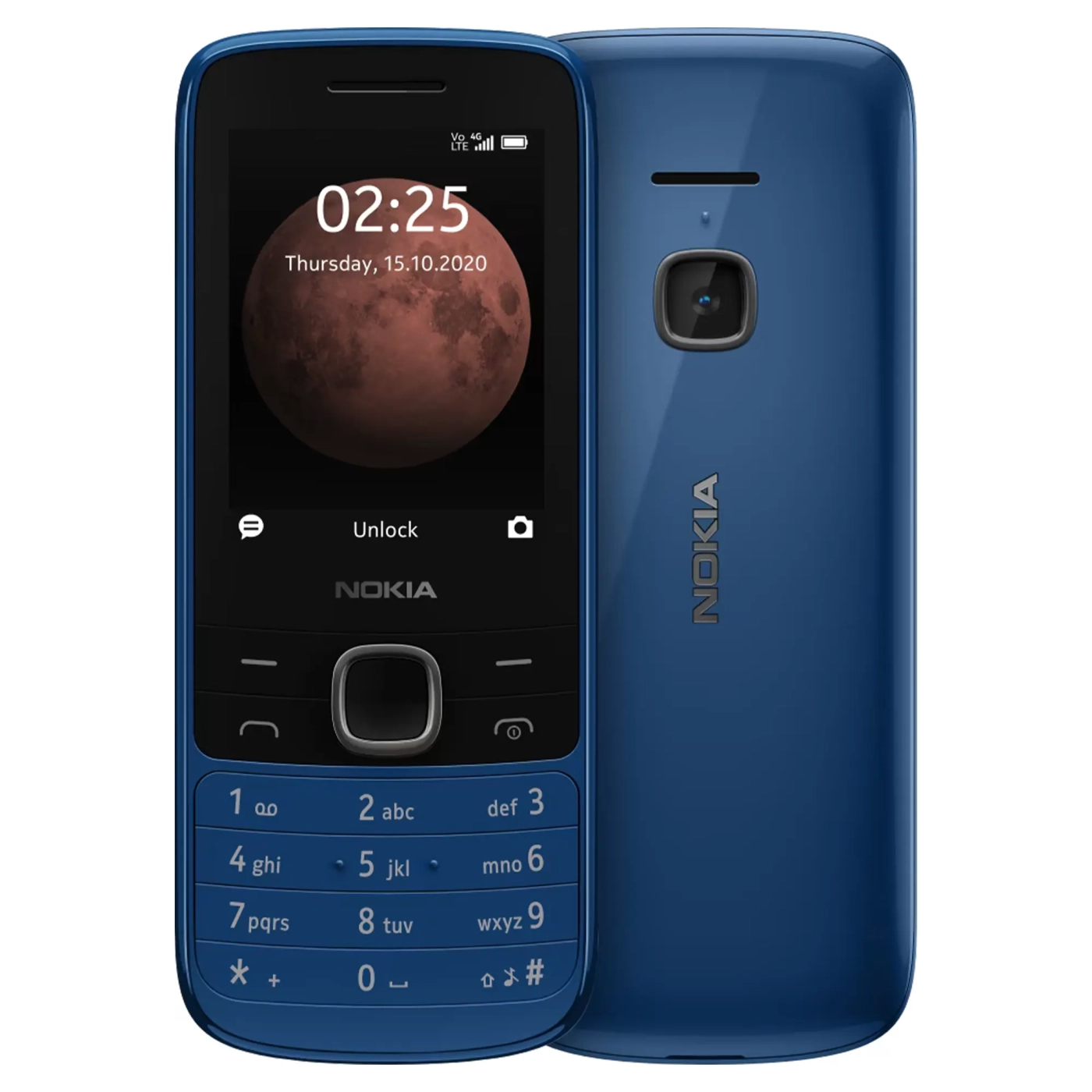 Купити Мобільний телефон Nokia 225 4G DS Blue (16QENL01A01) - фото 1