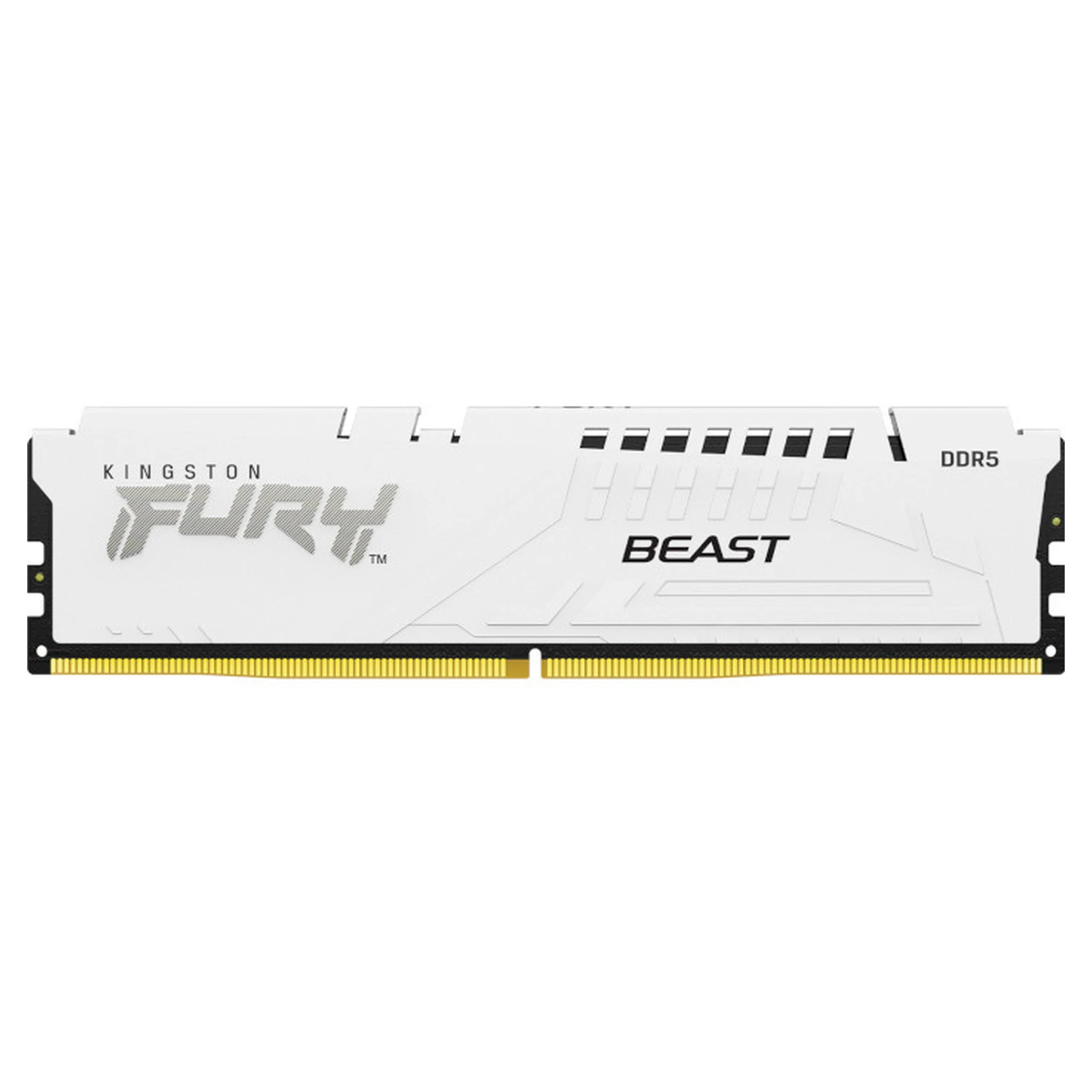 Купить Модуль памяти Kingston FURY Beast White DDR5-6000 16GB AMD EXPO (KF560C36BWE-16) - фото 2