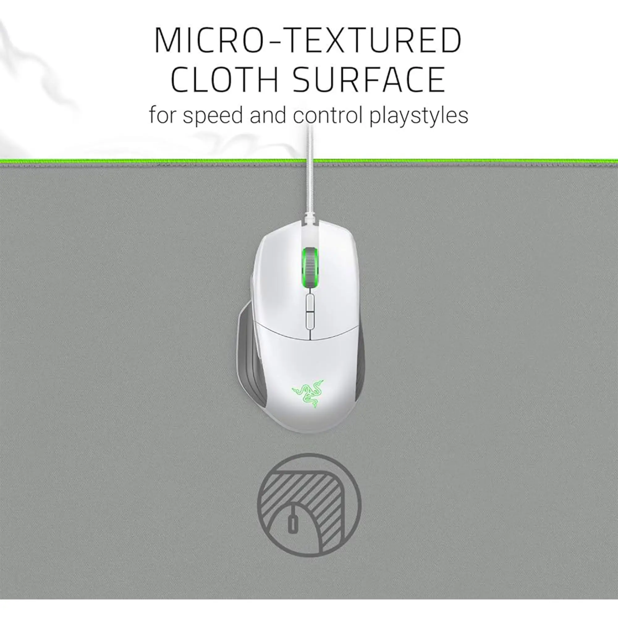 Купити Ігрова поверхня RAZER Goliathus Extended Chroma Mercury (RZ02-02500314-R3M1) - фото 5