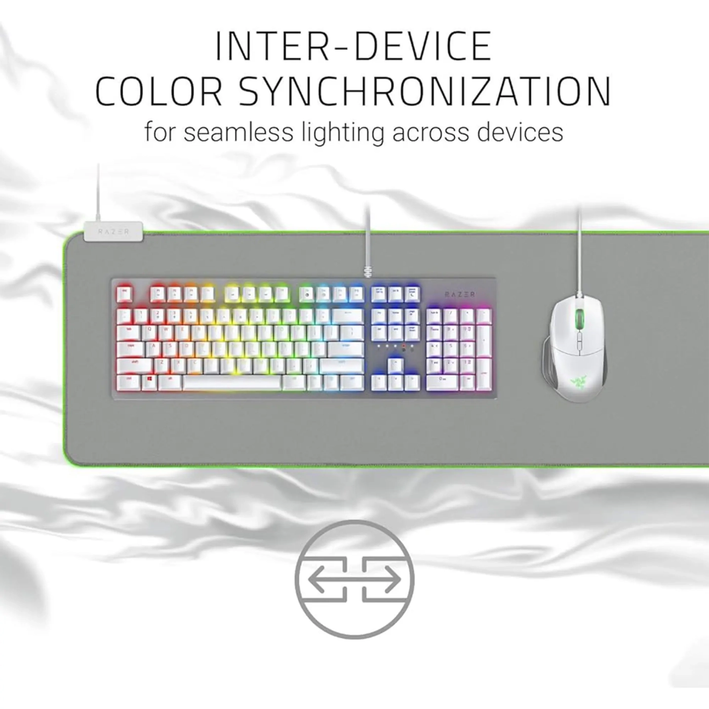 Купити Ігрова поверхня RAZER Goliathus Extended Chroma Mercury (RZ02-02500314-R3M1) - фото 6