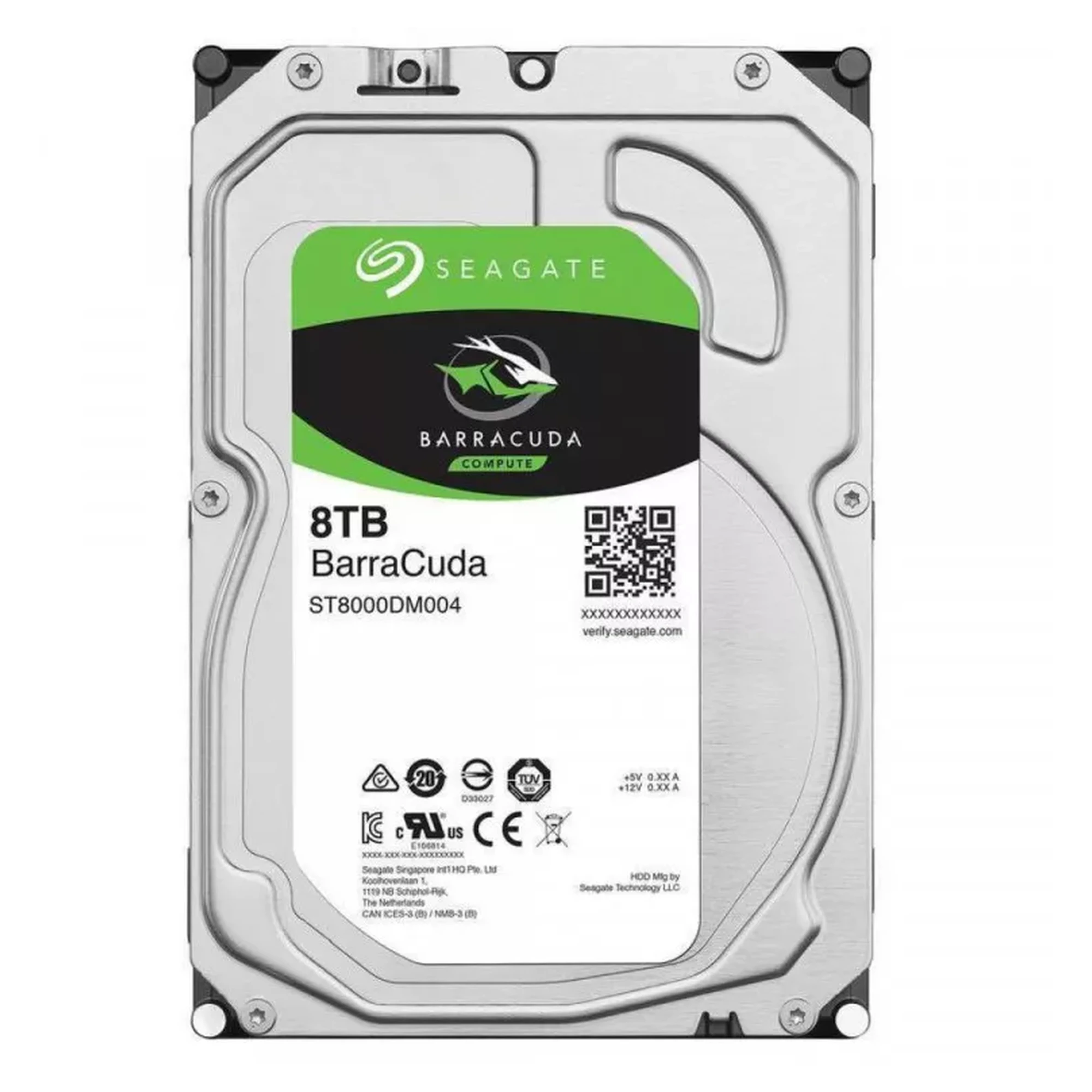 Купить Жесткий диск Seagate Barracuda 5400 8TB 5400 rpm 256 MB 3.5" SATA II (ST8000DM004) - фото 1