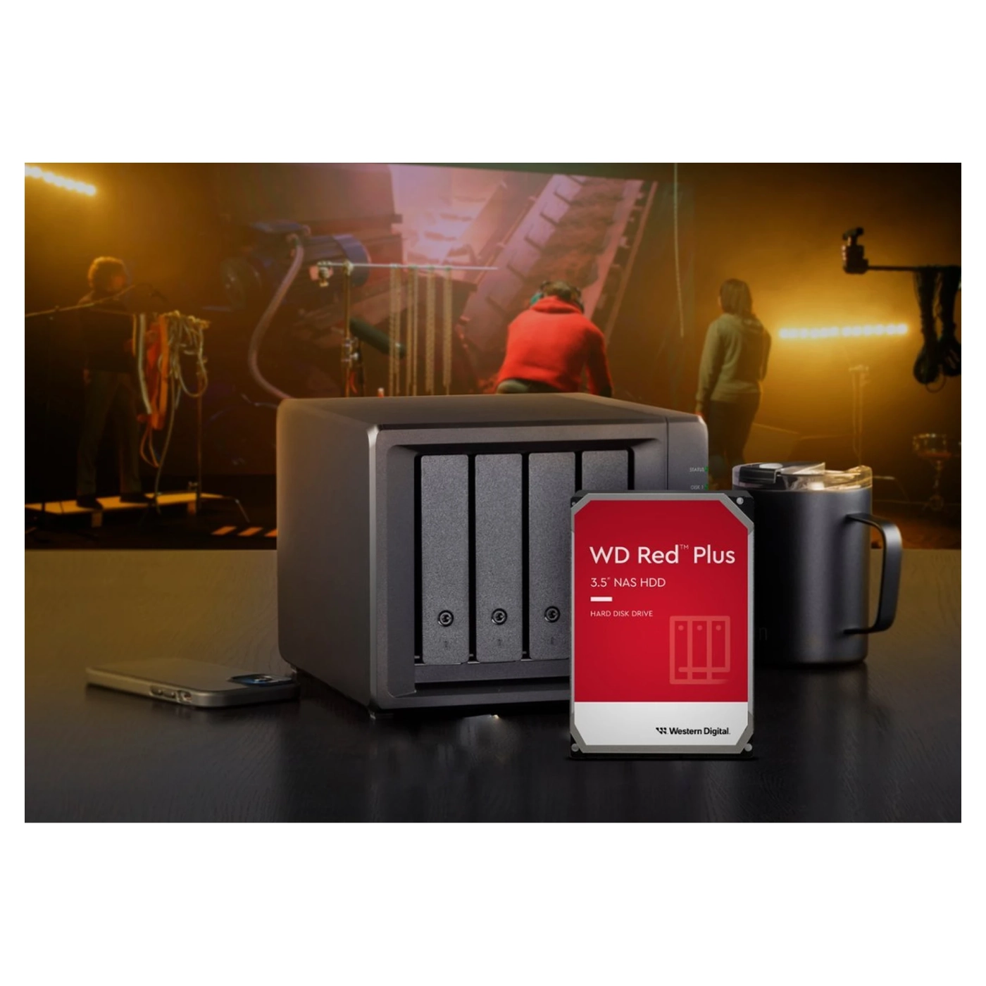 Купить Жесткий диск Western Digital WD 4TB 3.5" 5400 256MB SATA Red Plus NAS (WD40EFPX) - фото 5