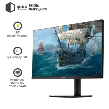 Купить Монитор 27" QUBE Overlord G27Q180HC - фото 4