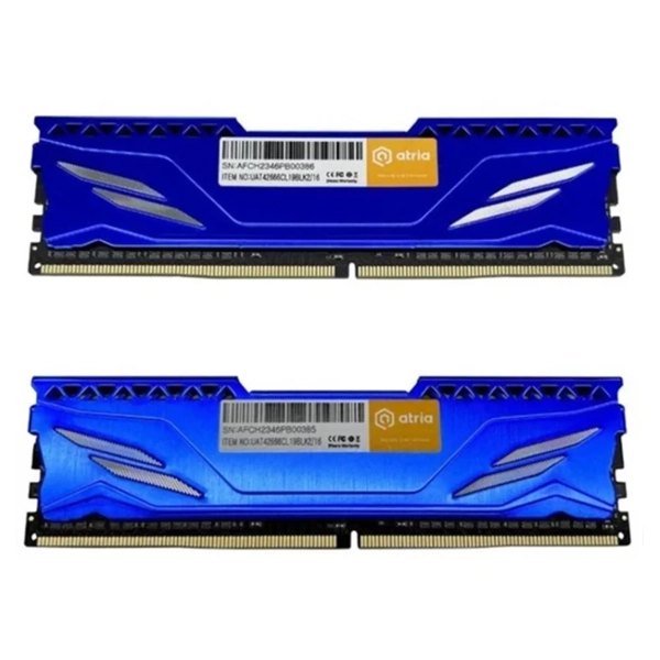 Купить Модуль памяти ATRIA DDR4-3600 16GB (2x8GB) (UAT43600CL18BLK2/16) - фото 2