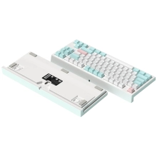 Купить Клавиатура FL ESPORTS FL750 SAM Marshmallow Kailh MX Cool Mint Three-Mode (FL750SAM-4599) - фото 4