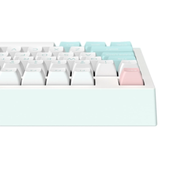 Купить Клавиатура FL ESPORTS FL750 SAM Marshmallow Kailh MX Cool Mint Three-Mode (FL750SAM-4599) - фото 6