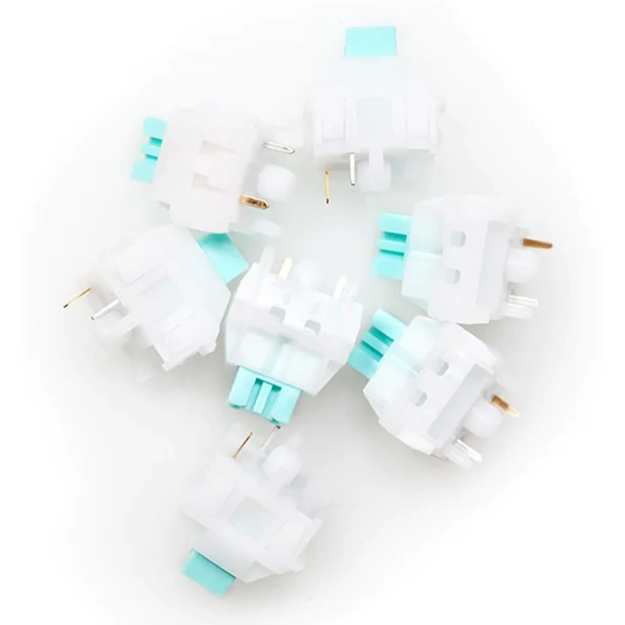 Купить Клавиатура FL ESPORTS FL750 SAM Marshmallow Kailh MX Cool Mint Three-Mode (FL750SAM-4599) - фото 9