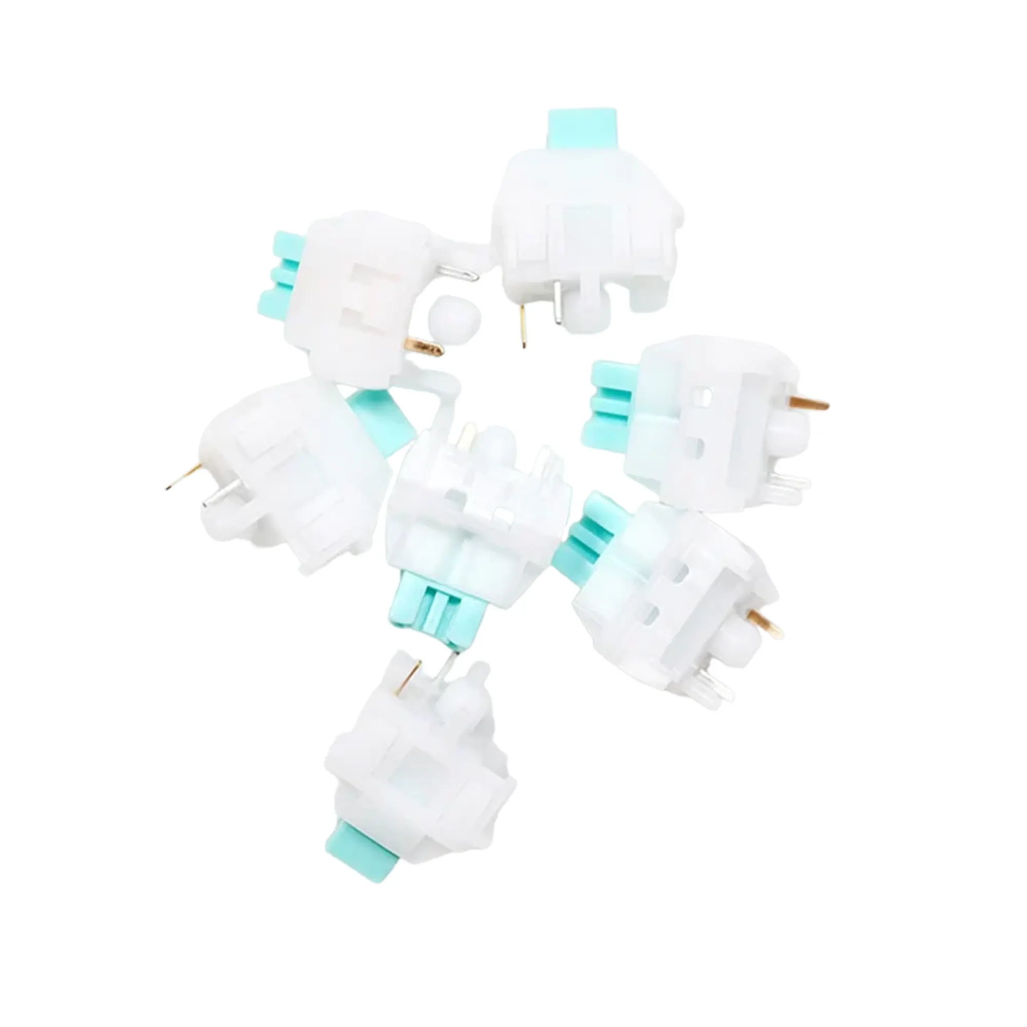 Купить Клавиатура FL ESPORTS FL980V2 Sea Salt Kailh MX Cool Mint South LED Three-Mode (FL980V2-1488) - фото 5