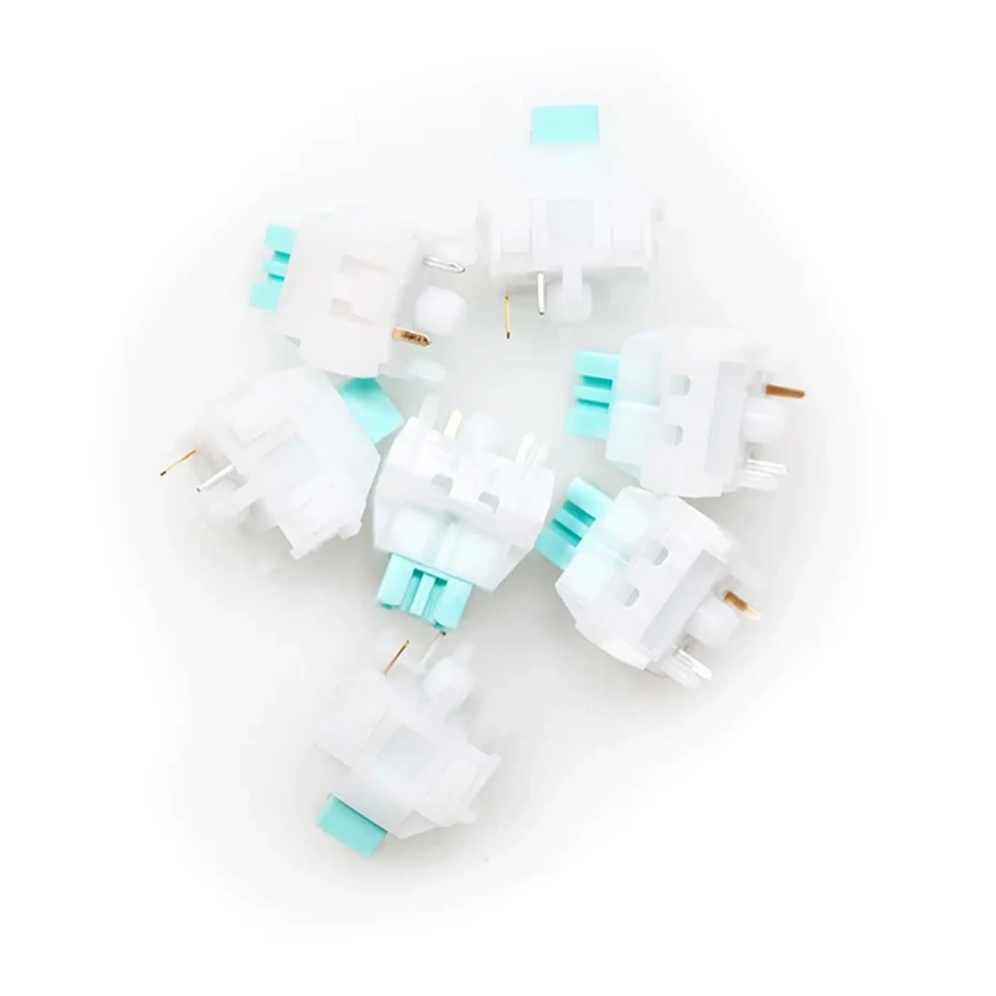 Купить Клавиатура FL ESPORTS FL980V2 White Kailh MX Cool Mint South LED Three-Mode (FL980V2-5163) - фото 5