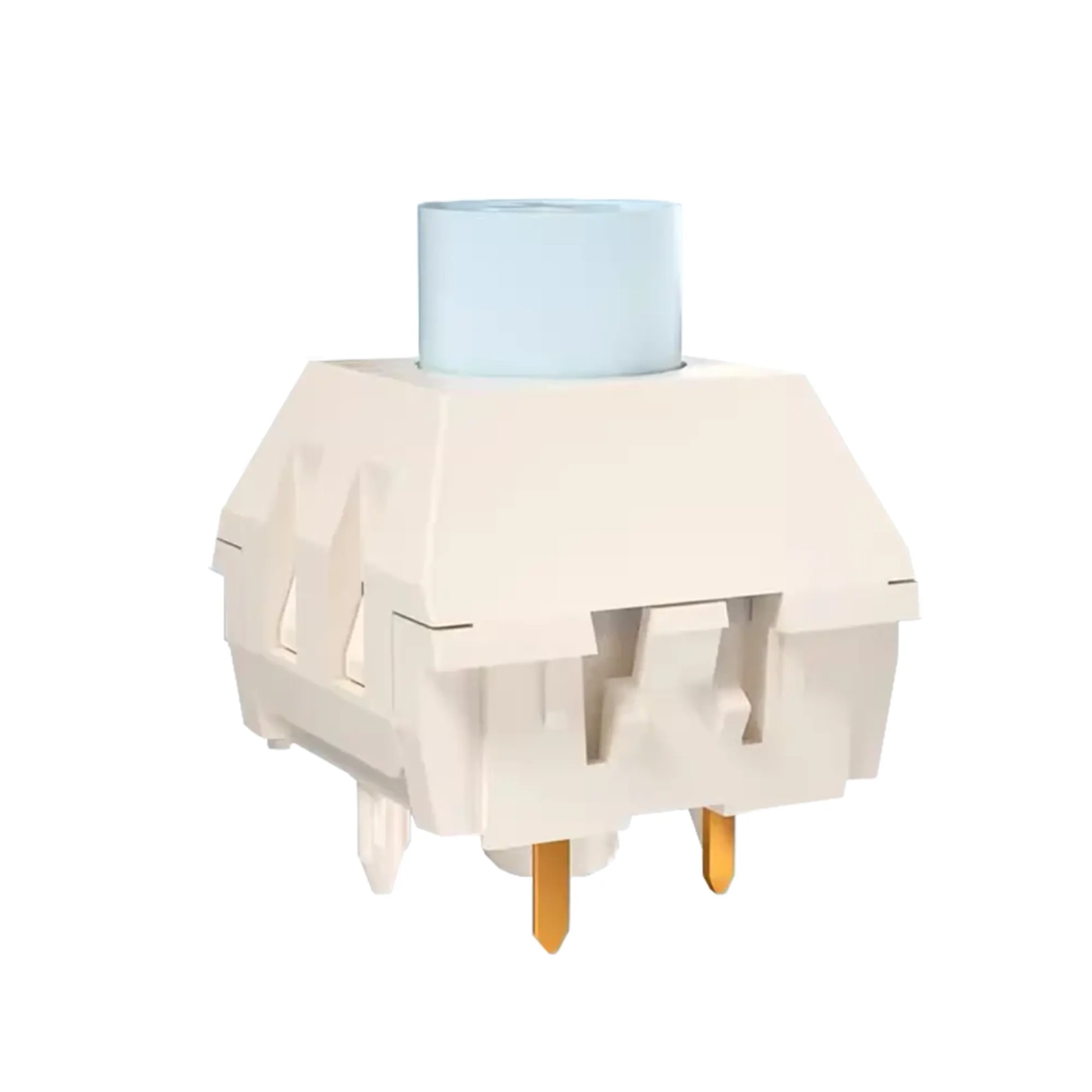 Купити Клавіатура FL ESPORTS FL980V2 White Sea Salt Kailh Box Blueberry South LED Three-Mode (FL980V2-3914) - фото 5