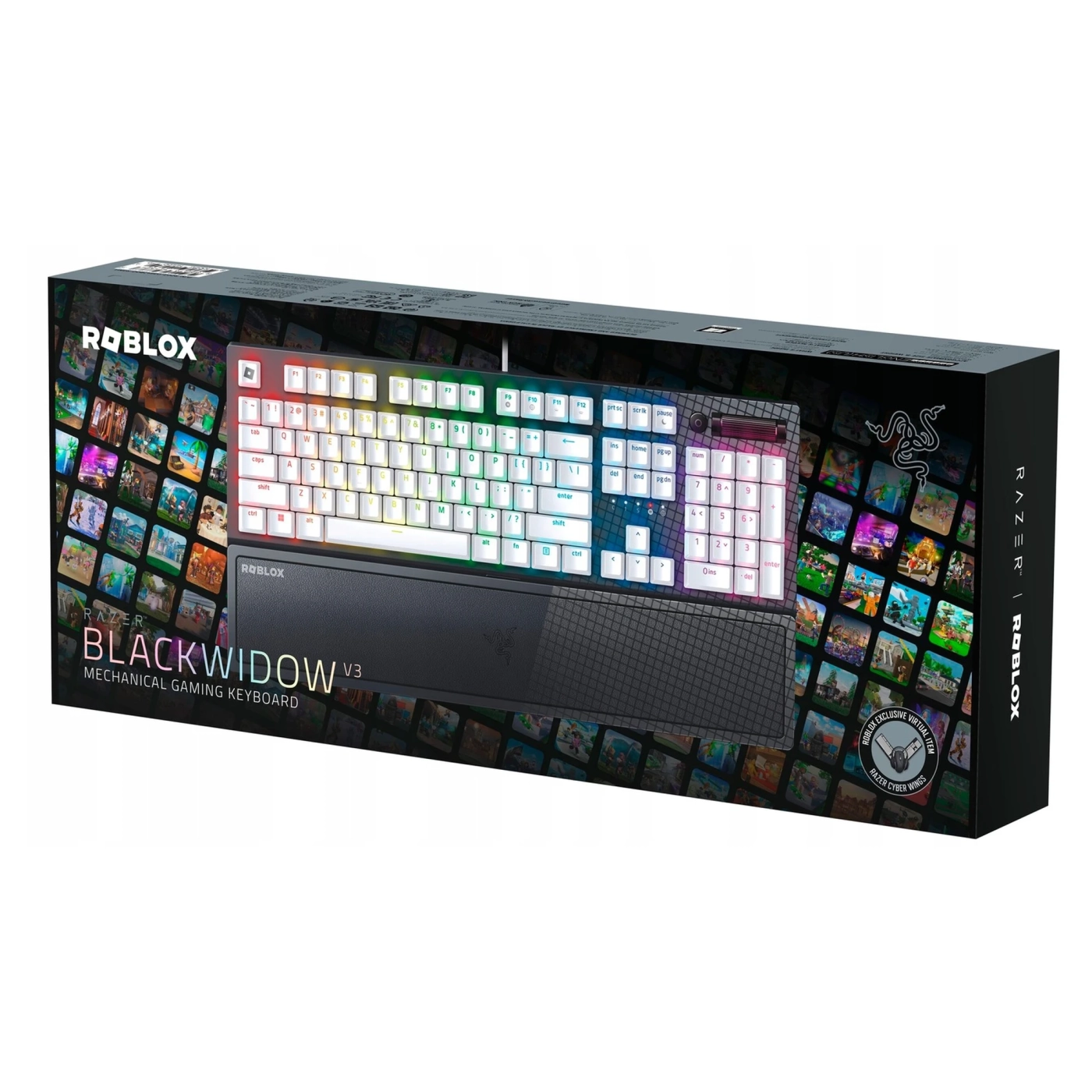 Купить Клавиатура RAZER BlackWidow V3 Green Switch ROBLOX Edition (RZ03-03542800-R3M1) - фото 7