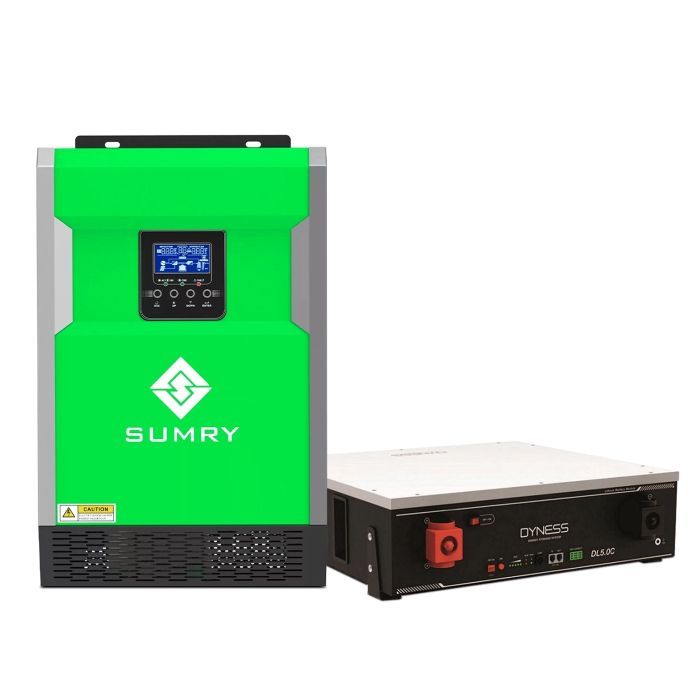 Купить Система хранения энергии SUMRY HGP-5500W-1DY5.1K-LFP-W 5500W 5.12kh 1BAT LiFePO4 6000 циклов - фото 1