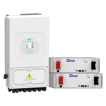 Купить Система хранения энергии DEYE SUN-6K-SG03LP1-EU-2DE10.24K-LFP 6000W 10.24kh 2BAT LiFePO4 6000 циклов - фото 1