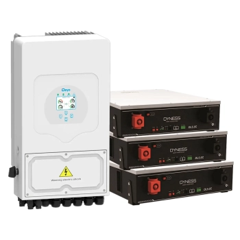 Купить Система хранения энергии DEYE SUN-6K-SG03LP1-EU-3DY15.36K-LFP-W 6000W 15.36kh 3BAT LiFePO4 6000 циклов - фото 1