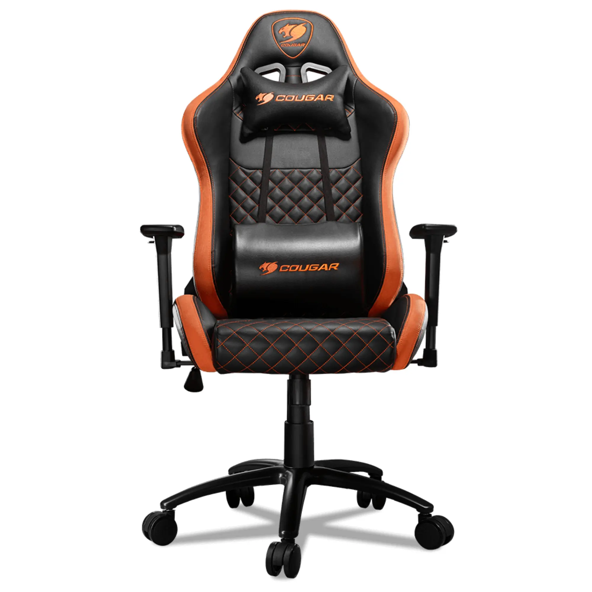 Купить Кресло для геймеров Cougar Armor PRO (Black/Orange) - фото 1