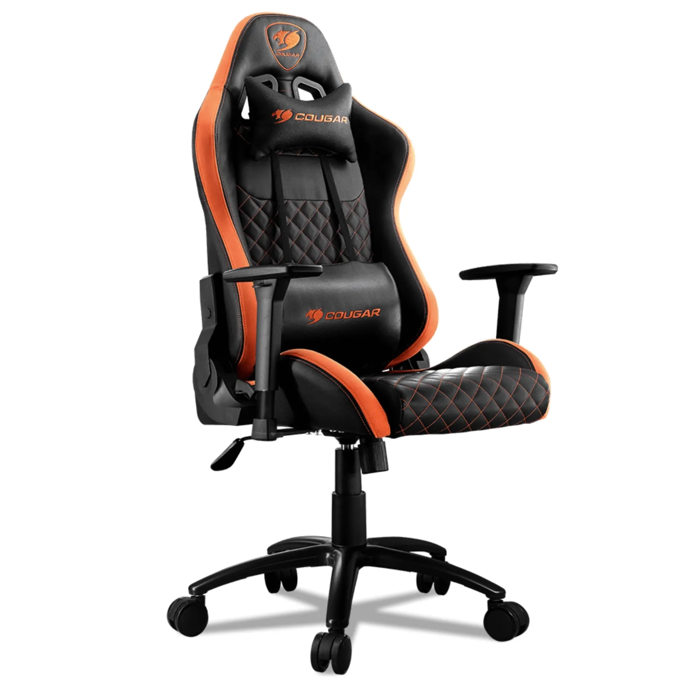 Купить Кресло для геймеров Cougar Armor PRO (Black/Orange) - фото 2