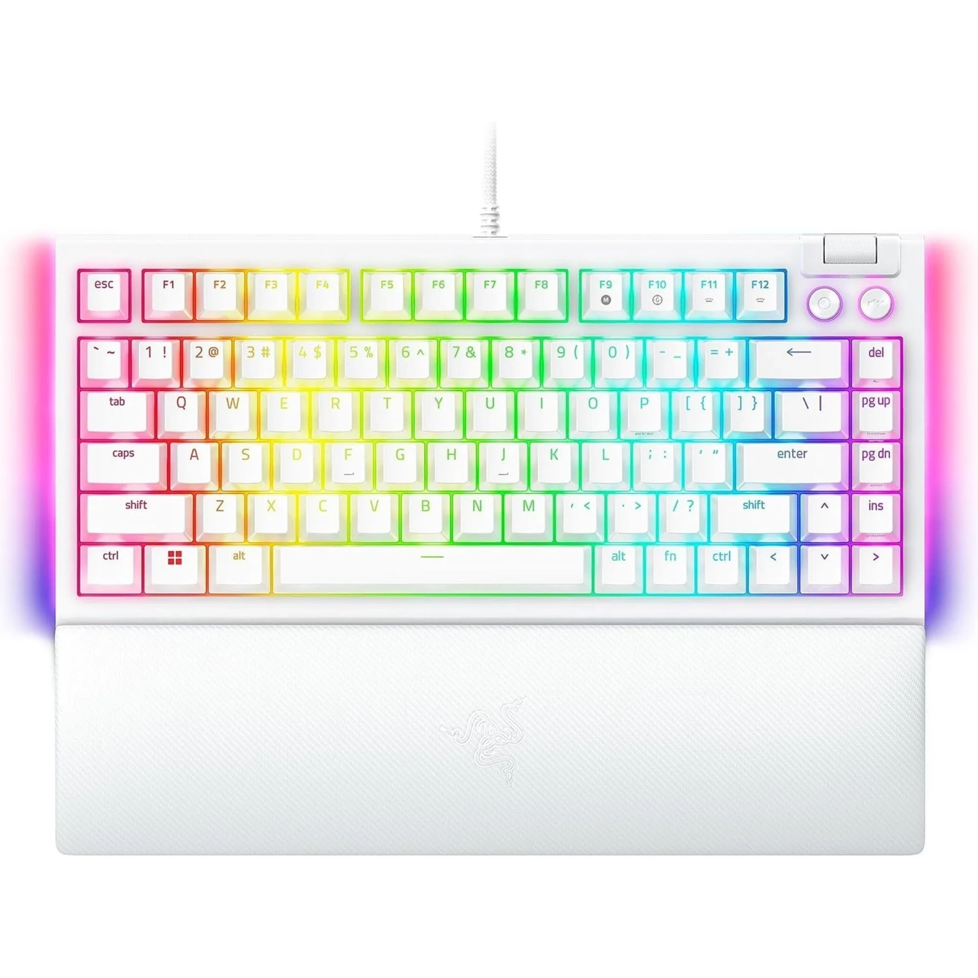 Купити Клавіатура RAZER BlackWidow V4 75% White (RZ03-05001700-R3M1) - фото 1